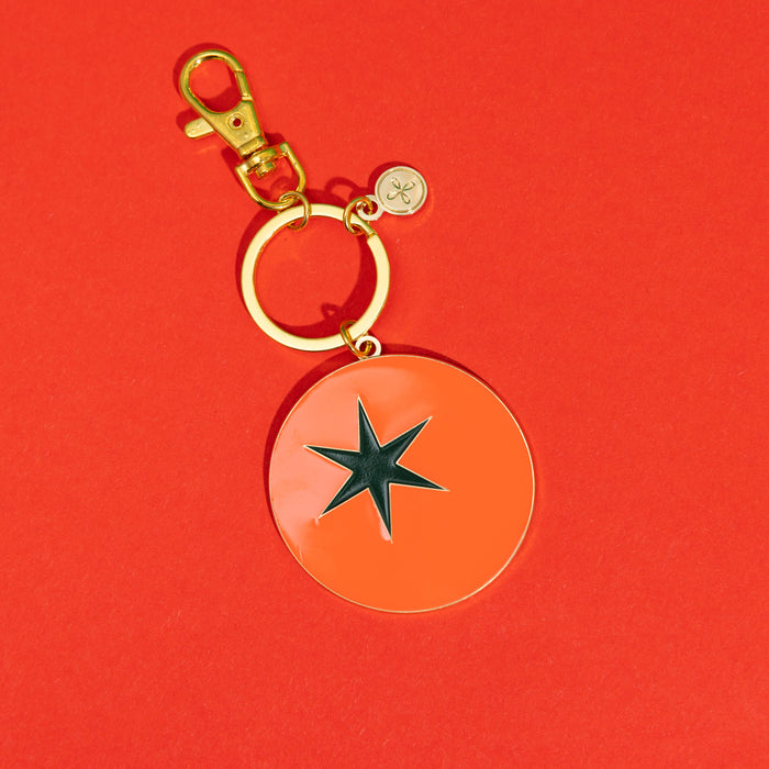 Tomato Enamel Keychain & Bag Charm