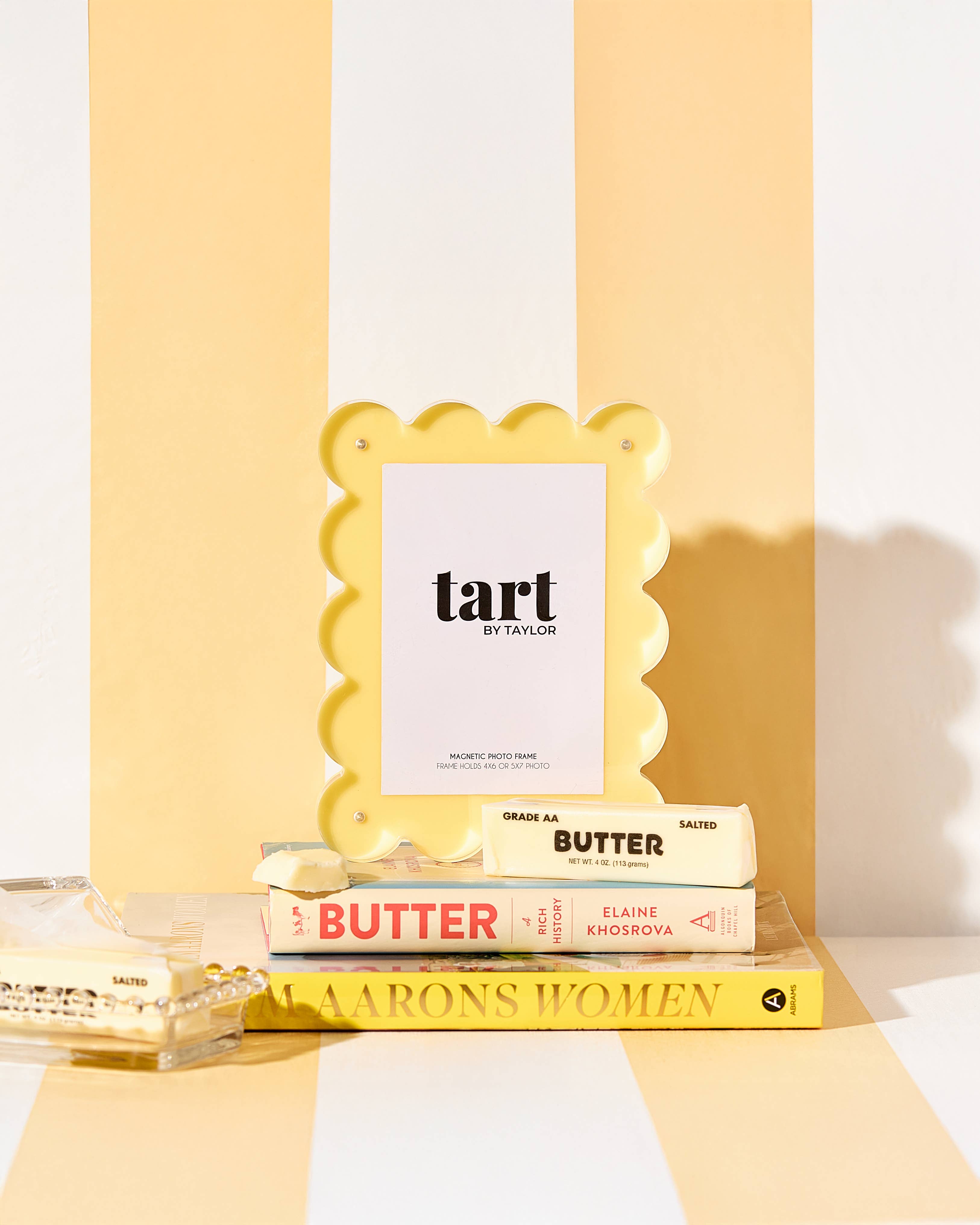 Buttered Frame Butter Yellow Acrylic Picture Frame – virtu