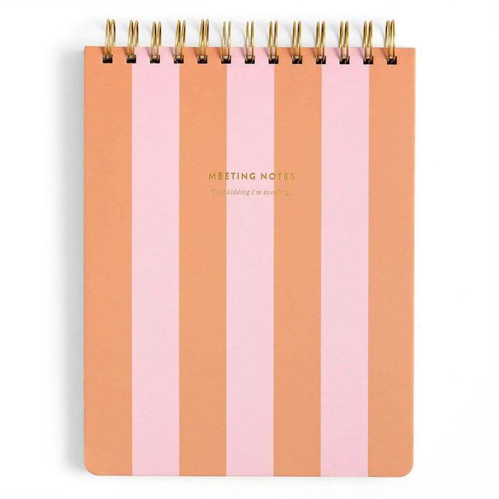 Meeting Notes Top Spiral 7x9 Notebook