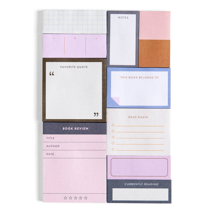 Sticky Note Notepads - Set of 10 Reader Edition
