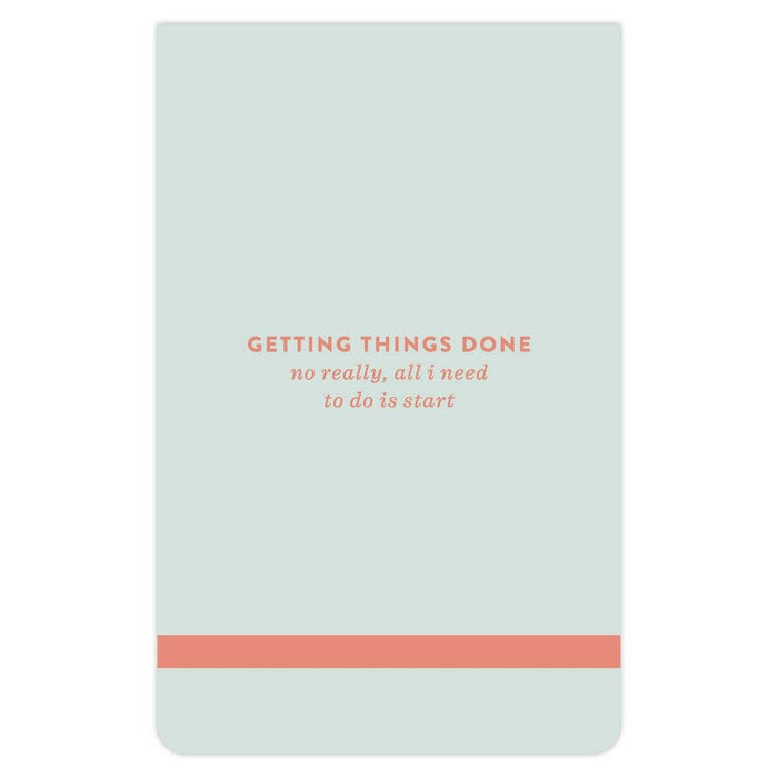 Getting Things Done Lined Pocket Notepad