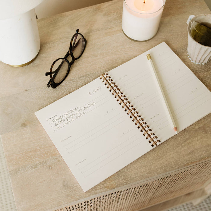 Mini Gratitude Journal | Assorted Colors: Dusty Rose