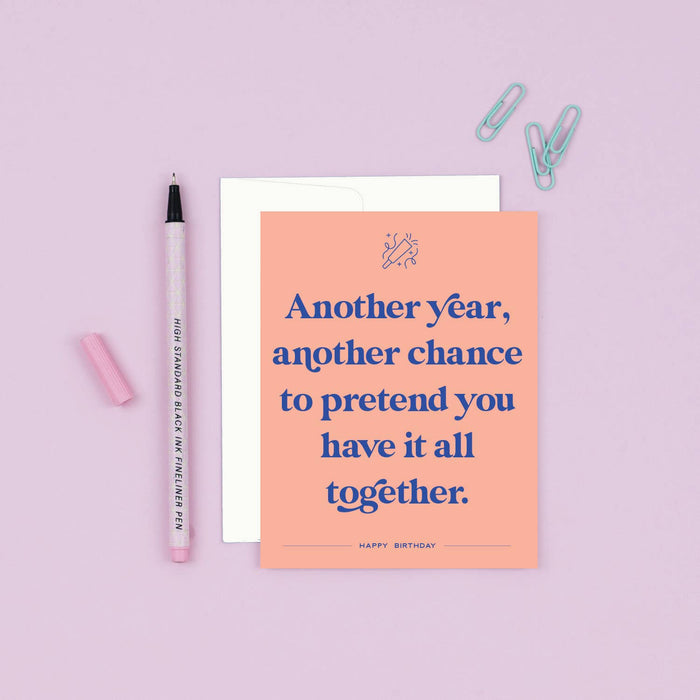 Chance to Pretend | Sassy Birthday Card