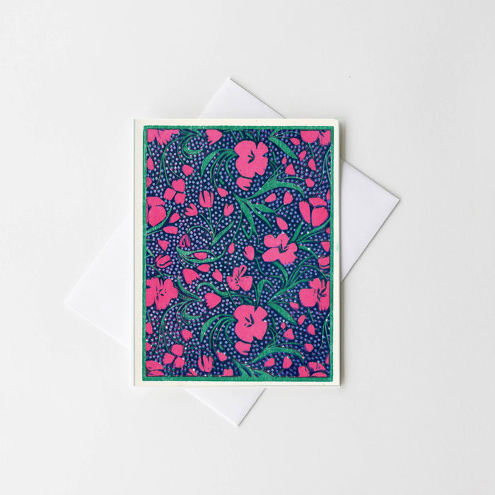 Tulips (Pink) Everyday Letterpress Boxed Set of Six