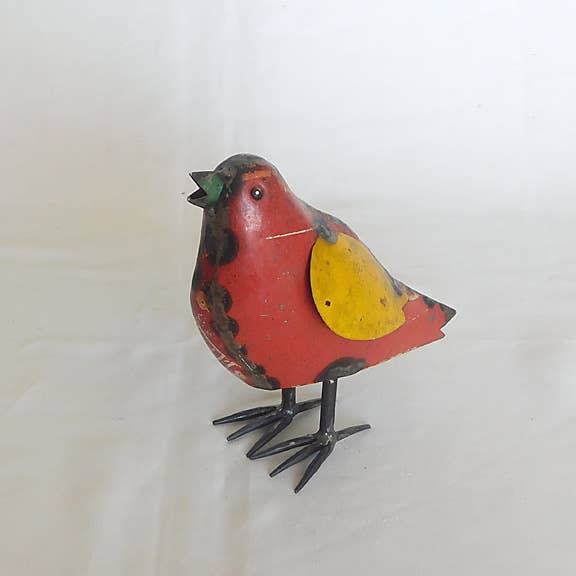 Songbird Recycled Metal Animals