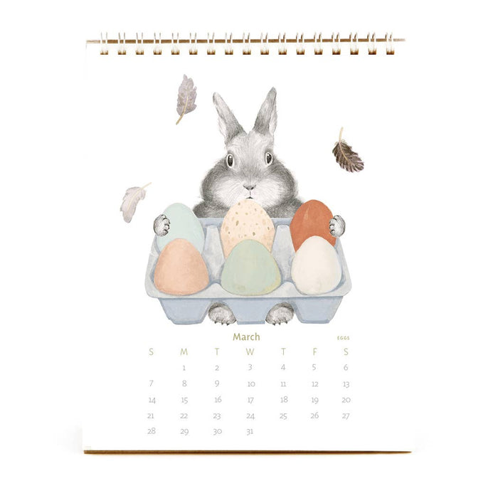 The 2027 Bunny Calendar (Preorder) 