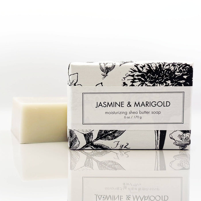 NEW Jasmine & Marigold Shea Butter Soap - Bath Bar