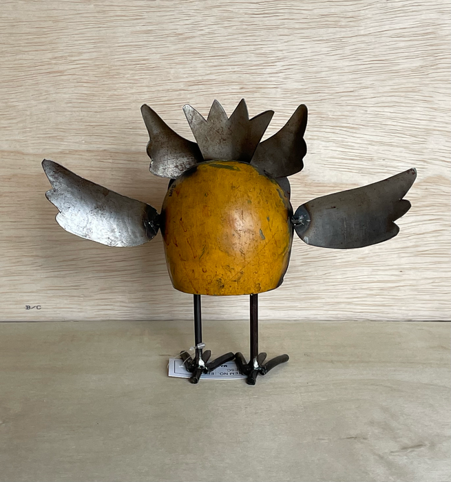Wild Owl Recycled Metal Animals