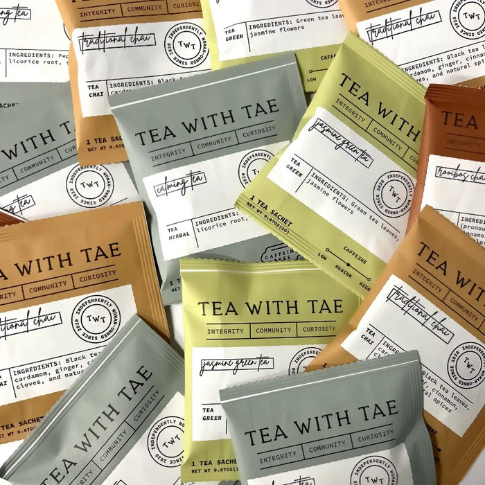 Overwrap Tea Sampler Bag (1 each of our 11 overwrap flavors)