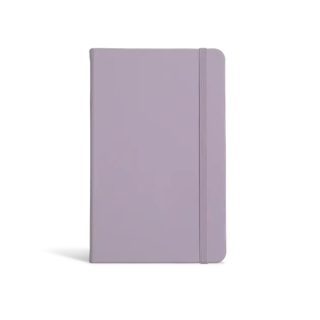 Lined Notebook, PU Leather, Hardcover - Everyday : Green