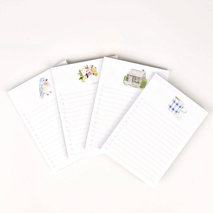 Everyday checklist notepad: Bluebird