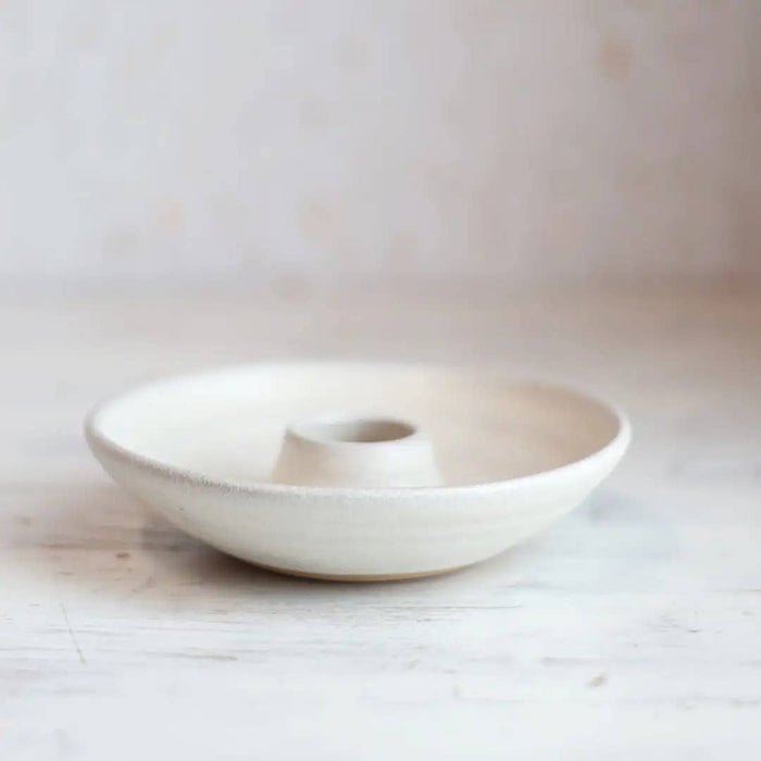 Palo Santo Burning Ritual Dish in Cream