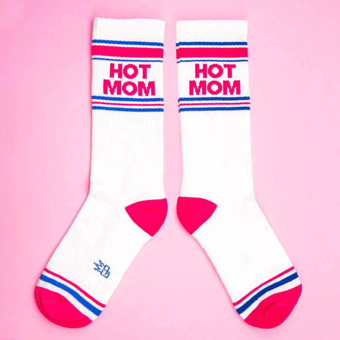 Hot Mom Gym Crew Socks