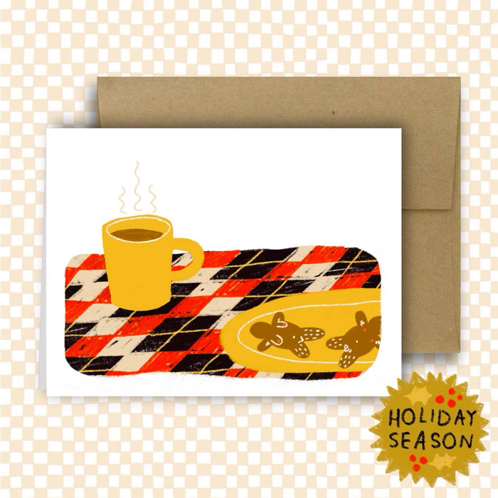 NAKED GINGERBREAD Holiday Card