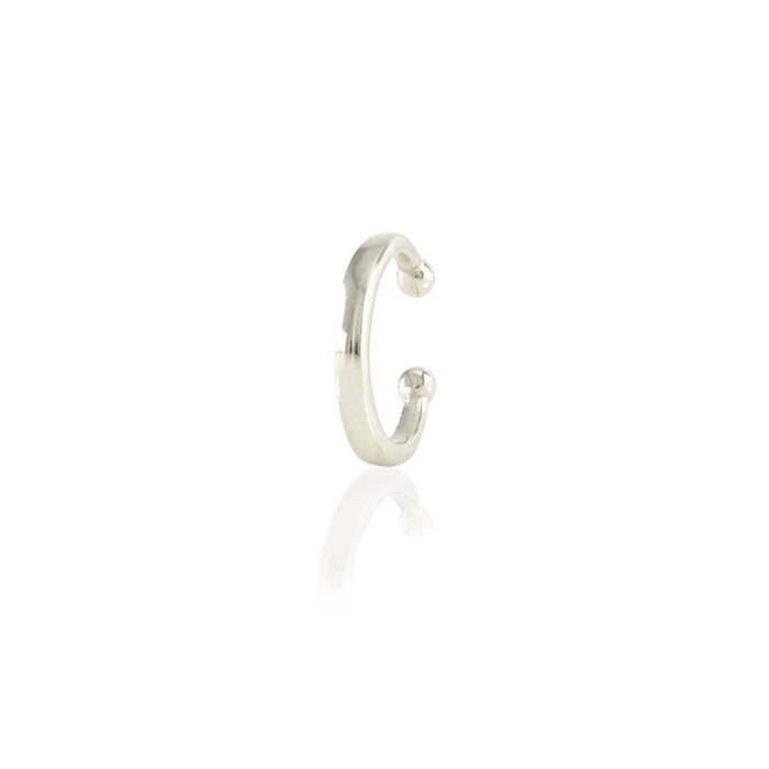 Round Ear Cuff: 18K Gold Vermeil