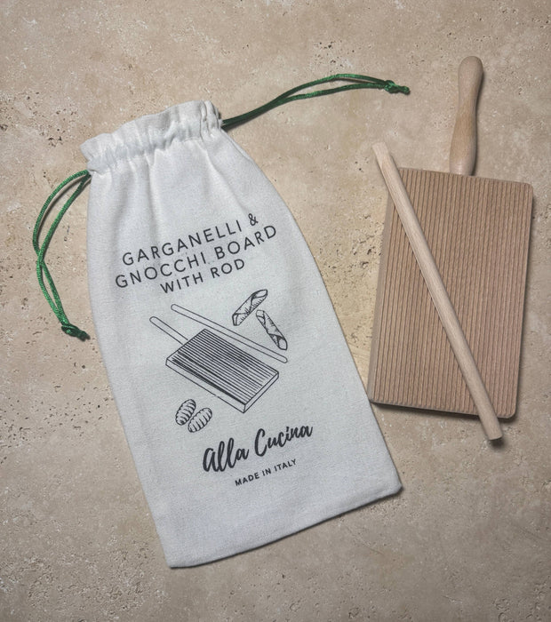 Italian Beechwood Gnocchi and Garganelli Board