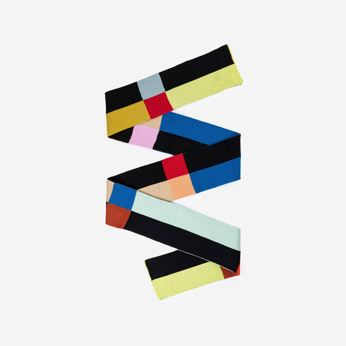 Chroma Skinny Scarf: Black