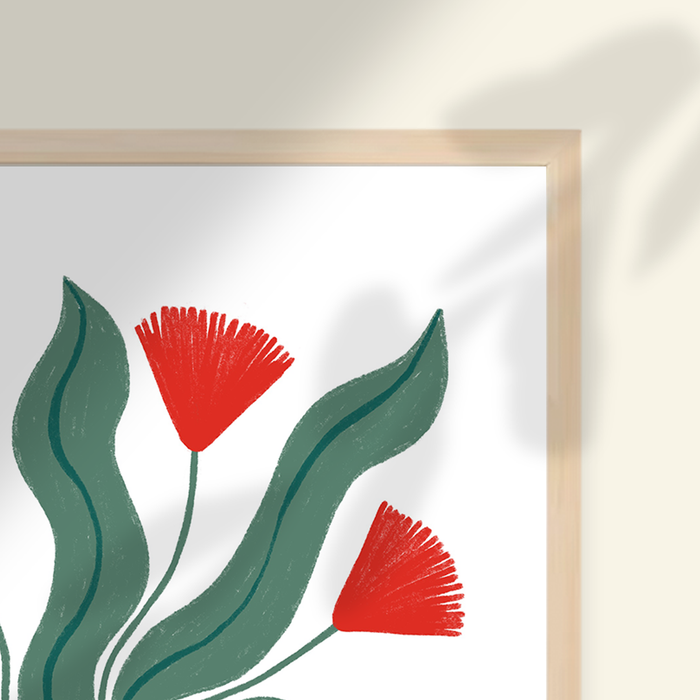 "Blue Vase" Art Print - 8.5x11"