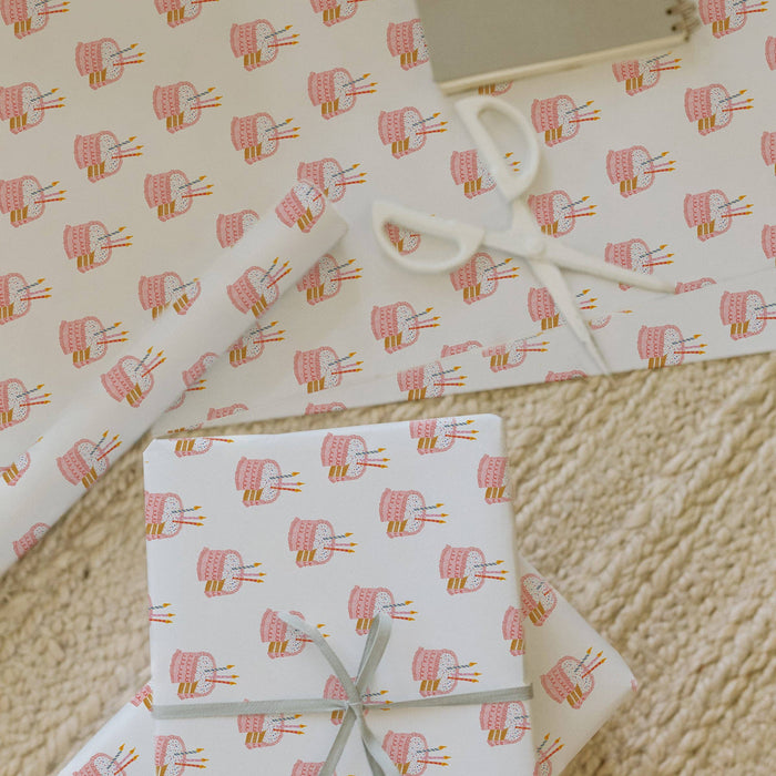 Birthday Cake Gift Wrap: Roll