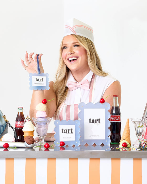 Denim Blue Mini Acrylic Picture Frame