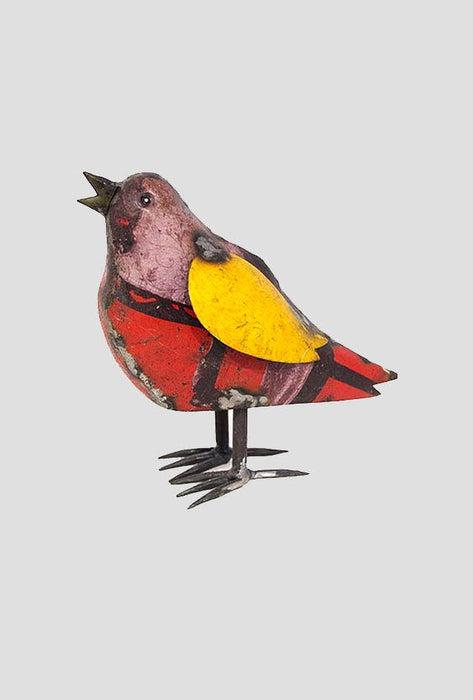 Songbird Recycled Metal Animals