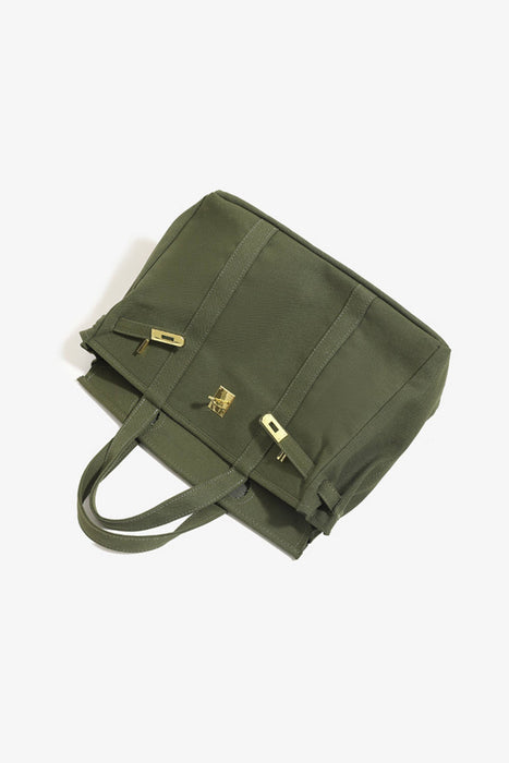 NEW! Premium Pastel Solid Colors Boatkin Boat Canvas Bag: Orange