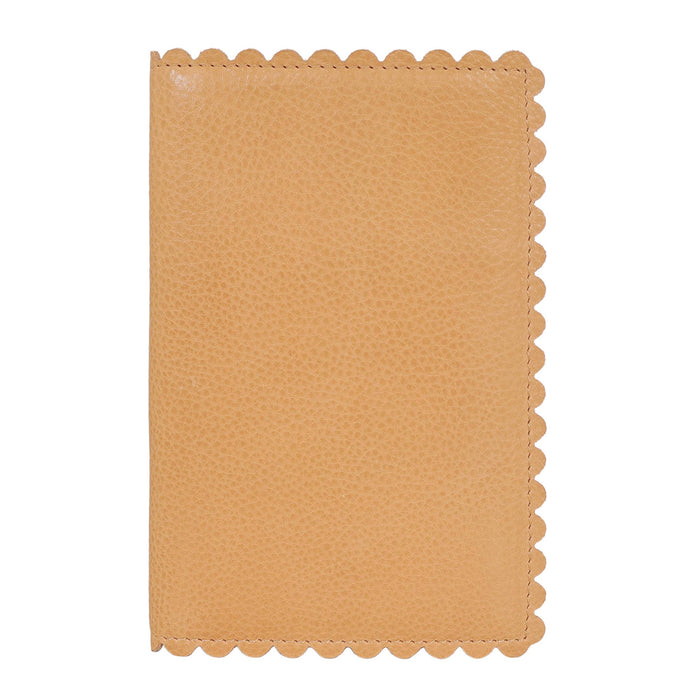 Lyla Handcrafted Leather Passport Case: Lavender