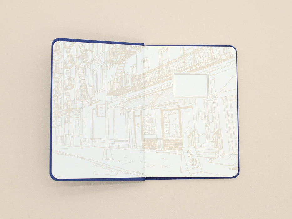 Goods for the Study Flexi Linen Journal Azure: B6