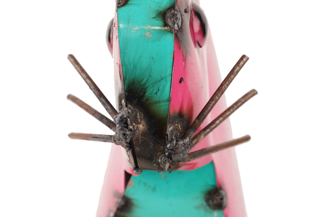 Colorful Metal Bunny-Spring-Garden-Yard Art-16x7x14H