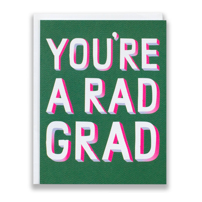 Rad Grad Note Card