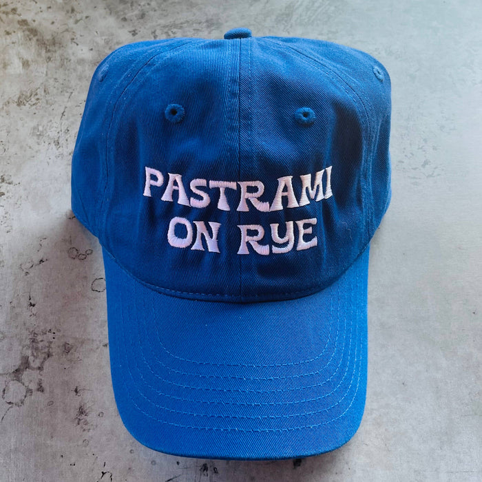 Pastrami on Rye Baseball Cap Unisex Dad Hat Jewish deli