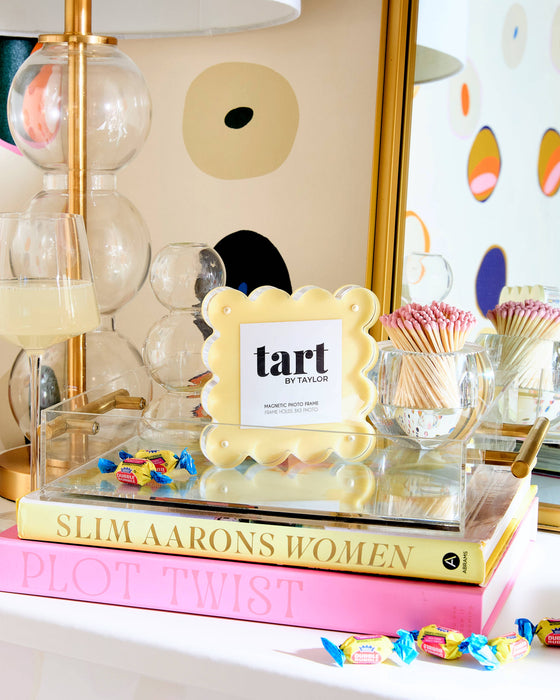 Butter Yellow Mini Acrylic Picture Frame