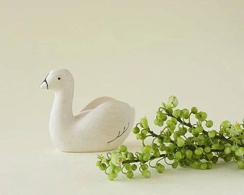 Wee Wooden Swan