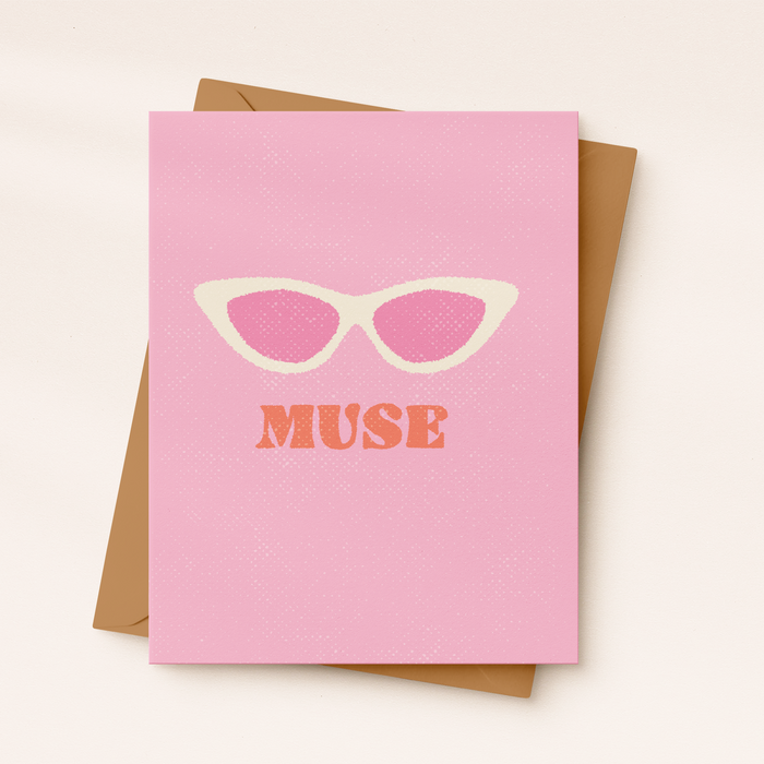 Muse Card | Friendship Card | Barbie Card | Pink Card