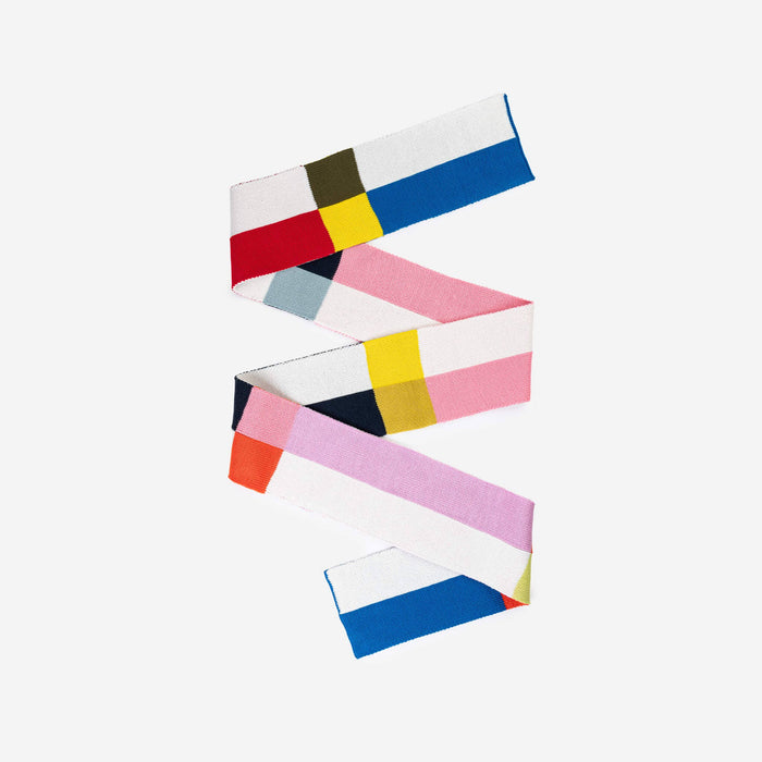 Chroma Skinny Scarf: White