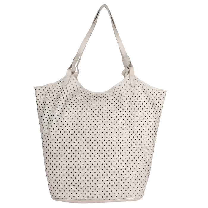 Tour Handcrafted Leather Tote/Shoulder Bags: Green