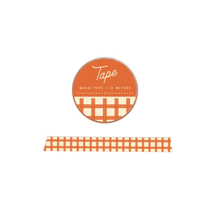 Gingham Washi Tape: Monarch