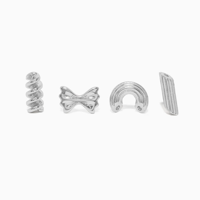 Al Dente Pasta Stud Set: Gold
