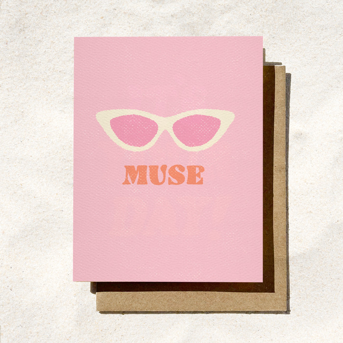 Muse Card | Friendship Card | Barbie Card | Pink Card
