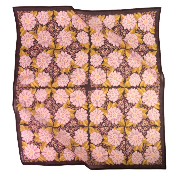 34" Wild Rag Violet Bandana