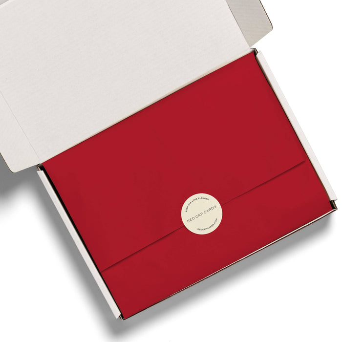 Red tissue paper: 8 Sheets
