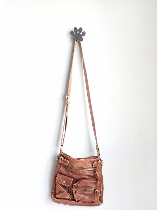 Paw Print Hook Dog Leash Holder