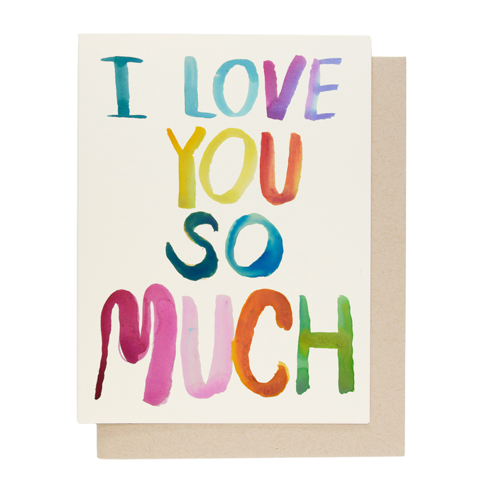 I Love You So Much Card - Case Pack of 6 Cards