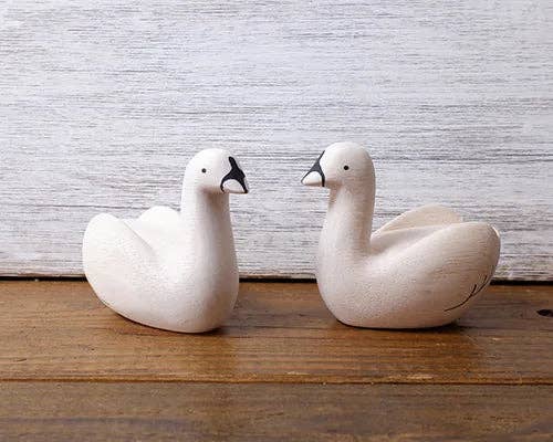Wee Wooden Swan