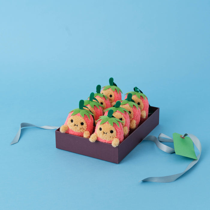 Mini Sitting Plush Toy - Strawberry Ricespud - Potato Fruit