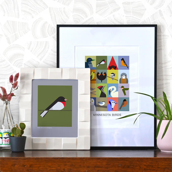 Rose-Breasted Grosbeak | 8x10 Art Print