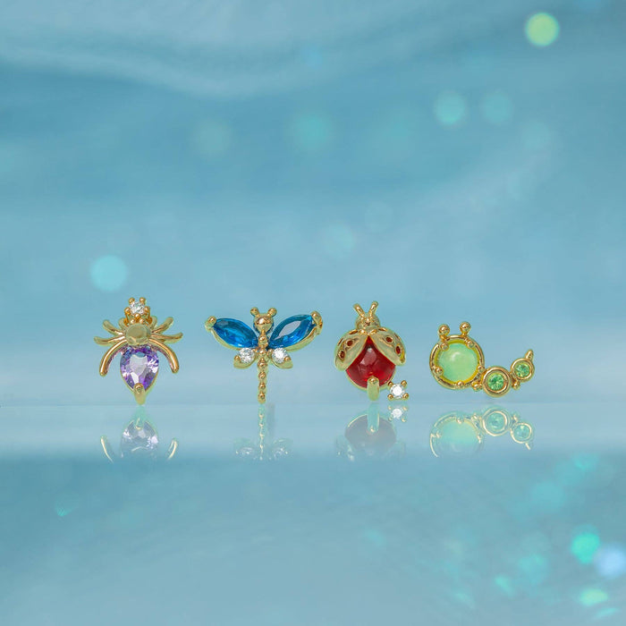 Bug Me Stud Set: Gold