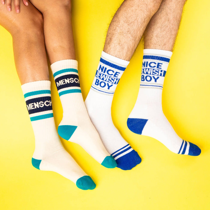 Nice Jewish Boy Gym Crew Socks