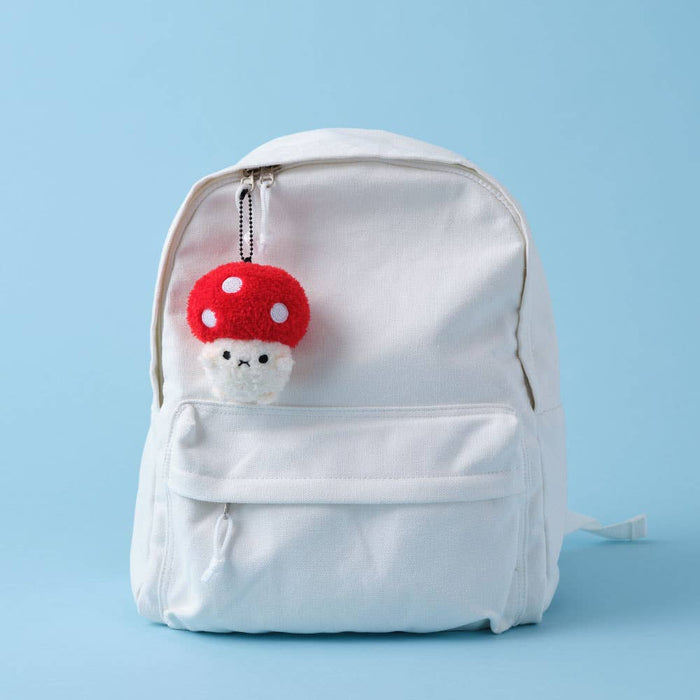 Keyring - Ricemogu - Red and White Mushroom