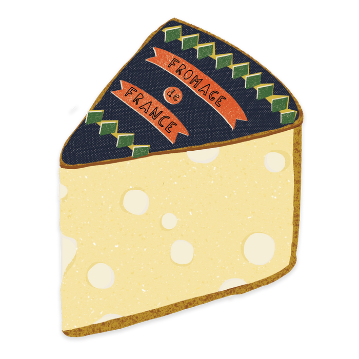 Cheese - individual sticker